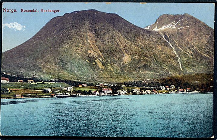 Norge. Rosendal, Hardanger. Mittet & Co. no. 63. 
