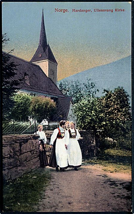 Norge. Hardanger, Ullensvang Kirke. Mittet & Co. no. 48. 