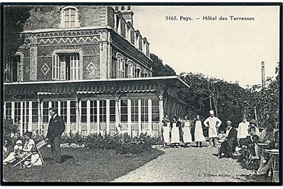 Puys. Hotel des Terrasses. No. 3163. 