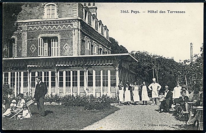 Puys. Hotel des Terrasses. No. 3163. 