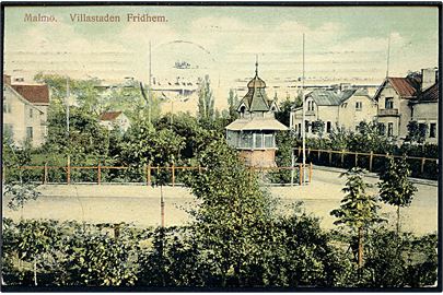 Sverige. Malmø. Villastaden Fridhem. No. 39?9 C. 