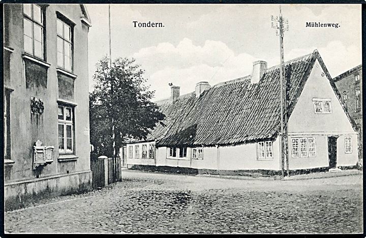 Tønder. Mühlenweg. Julius Simonsen no. 14831. 