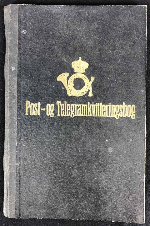 Post- og Telegramkvitteringsbog - formular Bet. 17 1/36 - fra Døstrup Sønderjylland. 95 sider med noteringer fra perioden 15.4.1939 til 3.3.1942. Bl.a. liniestempel Døstrup Sønderjylland.