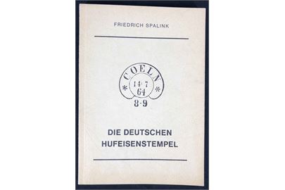 Die Deutschen Hufeisenstempel af Friedrich Spalink. Illustreret katalog og håndbog over de tyske hestesko-stempler. 187 sider.