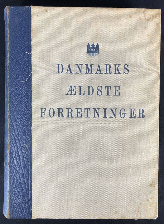Danmarks ældste Forretninger, Kraks biografiske opslagsværk over danske forretninger og firmaer. 3. udgave med omkring 6200 historiske beskrivelser. 682 sider.