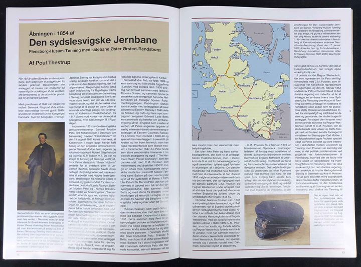 Jernbanemuseets Venner - Årsskrift 2003-04. Bl.a. med artikel om den Sydslesvigske Jernbane.