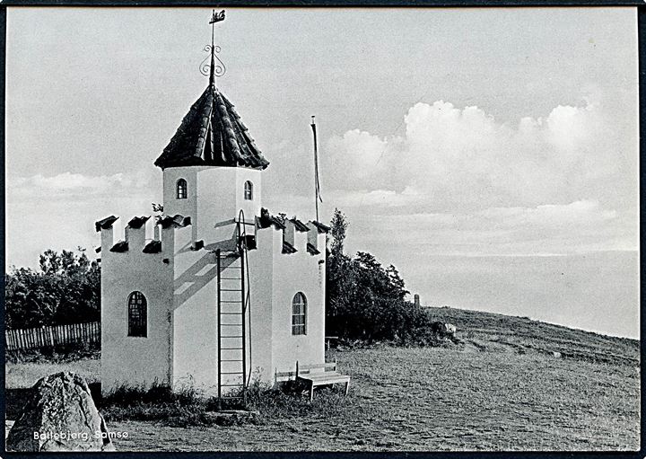 Ballebjerg, Samsø med det 8-kantede udsigtstårn. Flemming Andersen no. 44 723 / 13. 