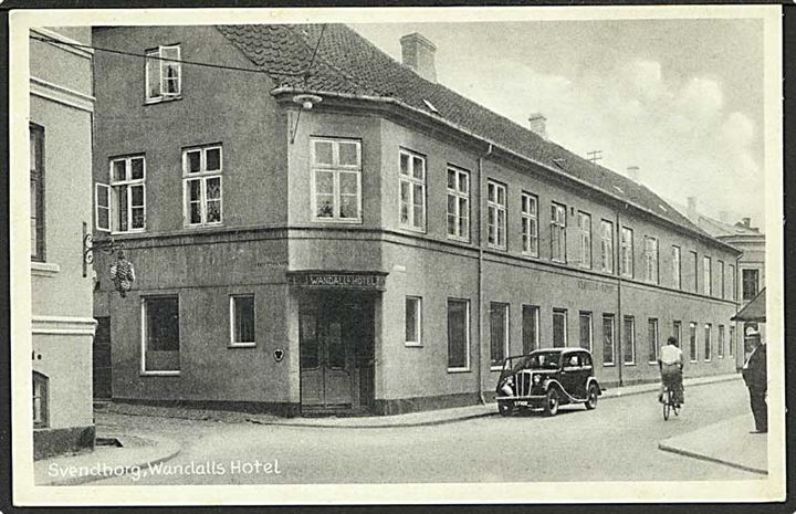 Wandalls Hotel i Svendborg. Stenders Svendborg no. 382.