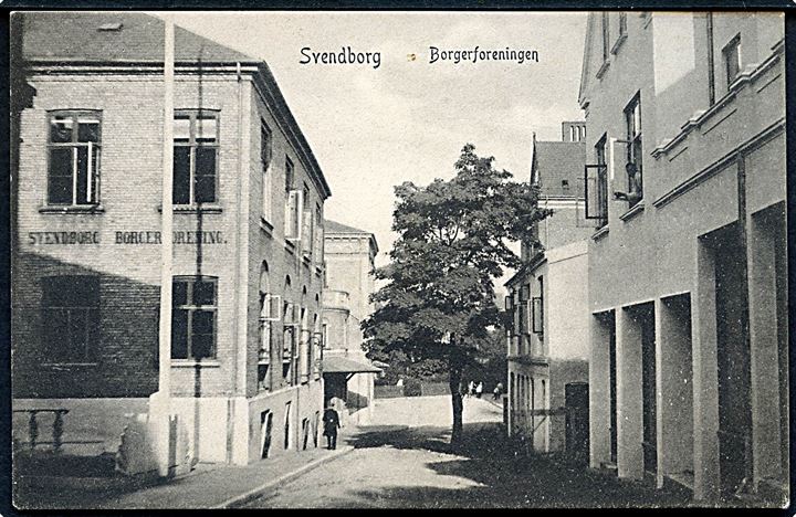 Svendborg. Borgerforeningen. Peter Alstrups no. 3384. 