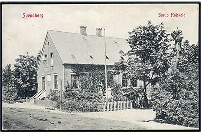 Svendborg. Sørup Højskole. Warburgs Kunstforlag no. 987. 