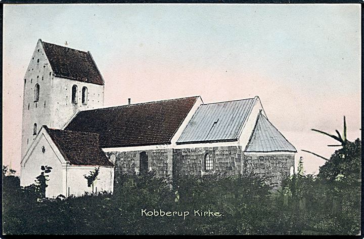 Kobberup Kirke. Stenders no. 6949. 