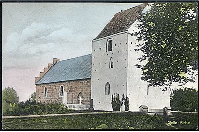 Sjelle Kirke. Stenders no. 7132. 