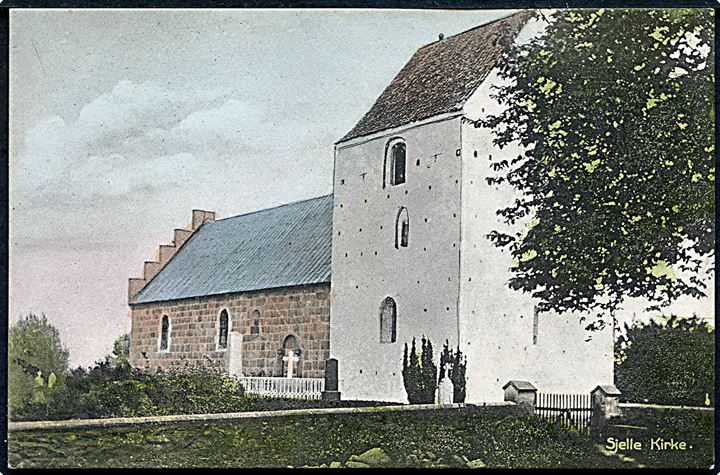 Sjelle Kirke. Stenders no. 7132. 