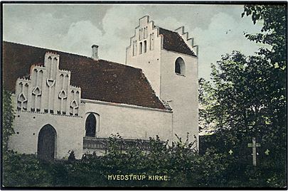 Hvedstrup Kirke. Stenders no. 9534. 