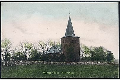 Almind Kirke. Stenders no. 8412. 