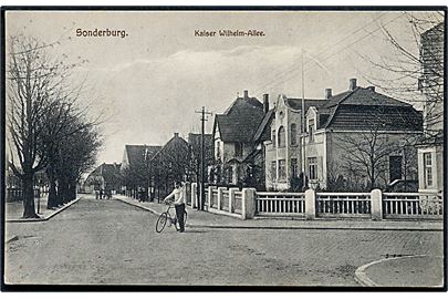 Sønderborg. Kaiser Wilhelm Allee. Th. Lau no. 534. 