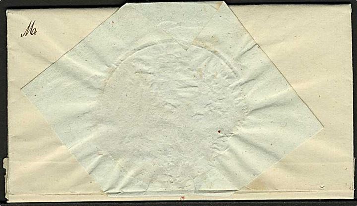 1830. Tjenestebrev med stort papirsegl dateret Glückstadt d. 29.11.1830 til Segeberg.