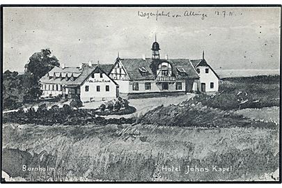 Bornholm. Hotel Johns Kapel. Frits Sørensen no. 64 B.