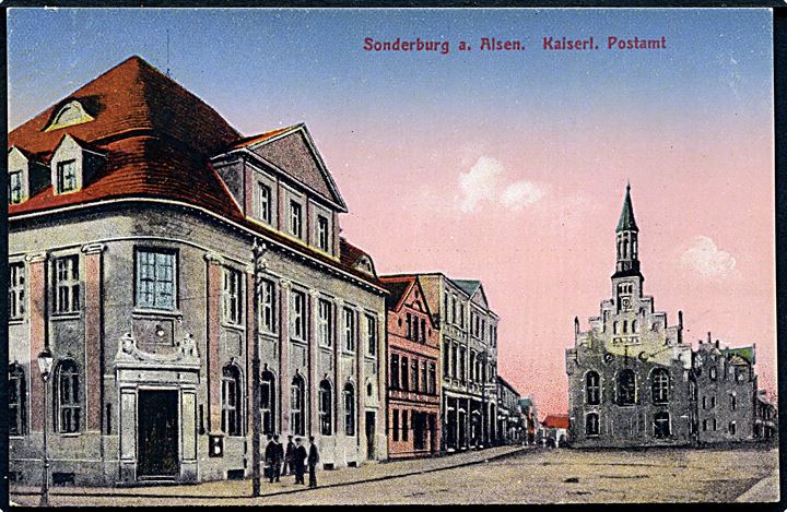 Sønderborg. Kaiserl. Postkort. M. Glückstadt & Münden no. 72312. 