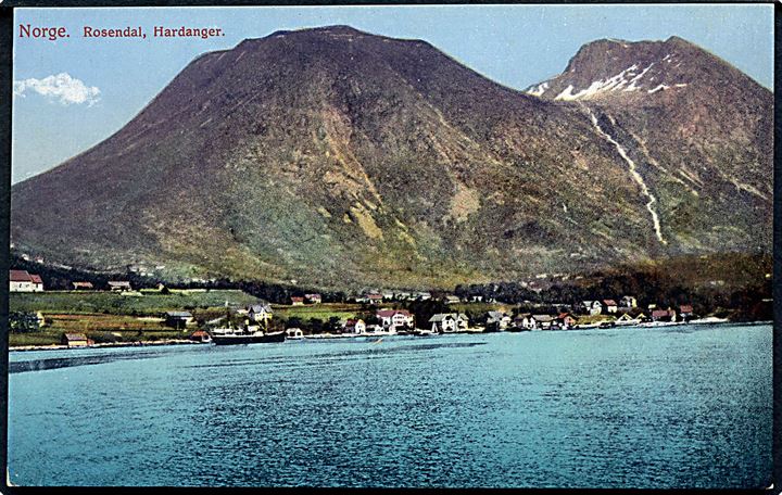 Norge. Rosendal, Hardanger. Mittet & Co. no. 63.