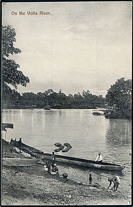 Gold Coast. On the Volta River. Basel Mission no. 3.