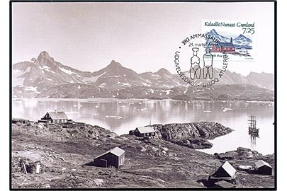Grønland. Ammassalik, 22 August 1908. Sydgrønlands Bogtrykkeri Bet no. 48/94. 