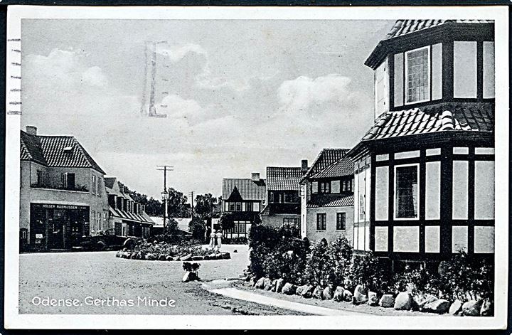 Odense. Gerthas Minde. Stenders, Odense no. 406. 