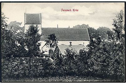Fensmark Kirke. Warburgs Kunstforlag no. 2112. 