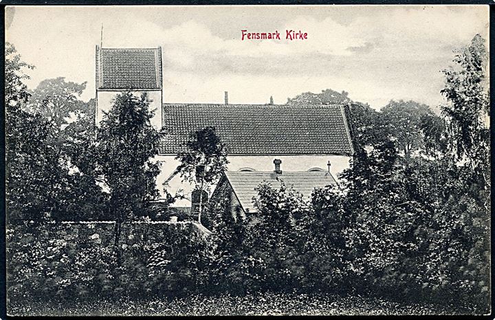 Fensmark Kirke. Warburgs Kunstforlag no. 2112. 