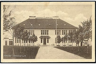 Haslev Seminarium. Tinglef & Frederiksen no. 1903. 