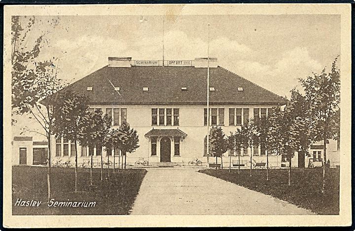 Haslev Seminarium. Tinglef & Frederiksen no. 1903. 
