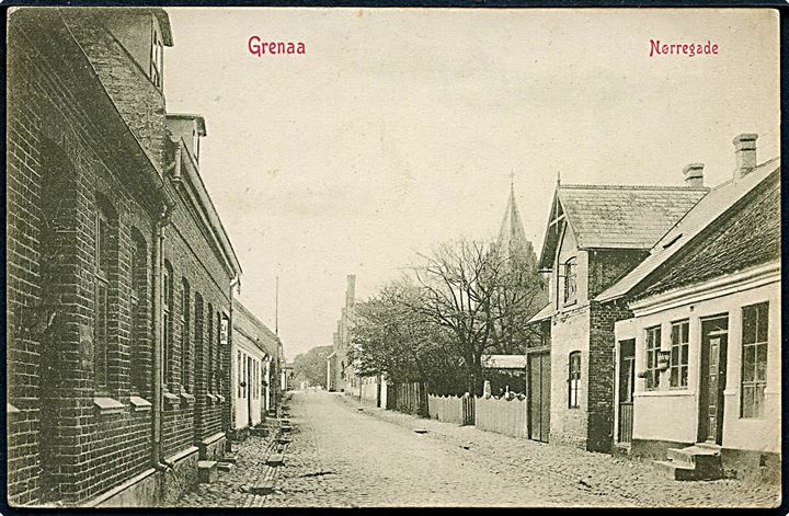Grenaa, Nørregade. Warburg no. 4859.