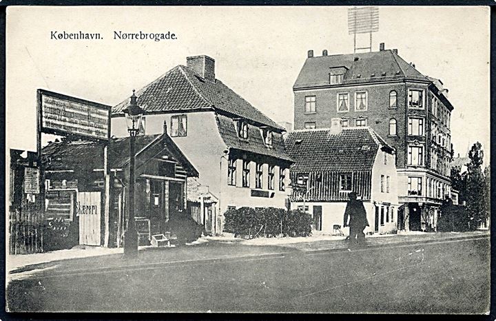 København. Nørrebrogade. Fritz Benzen type III no. 585
