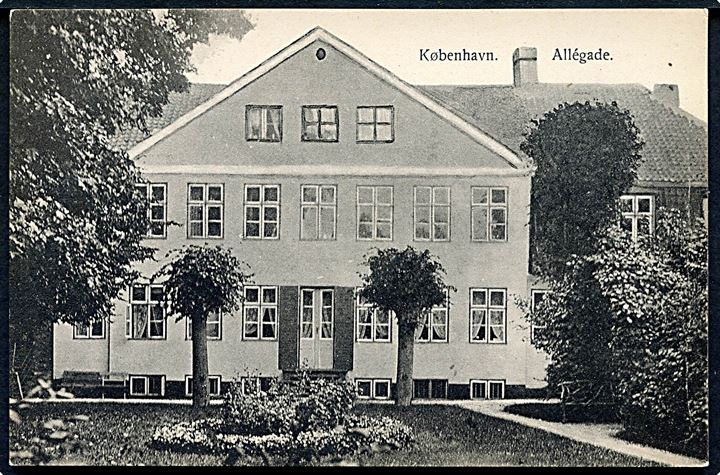 København. Allégade. Fritz Benzen type III no. 580
