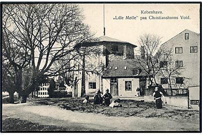 København. Lille Mølle på Christianshavns Vold. Fritz Benzen type III no. 531
