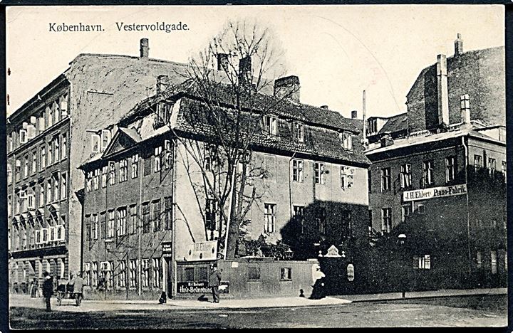 København. Vestervoldgade. Fritz Benzen type III no. 508
