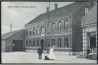 Nørre Nebel, Gæstgivergaard. P. Hansen u/no.