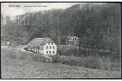 Aabenraa. Steinbergmühle und Knapp. A. Wohlenberg u/no. 