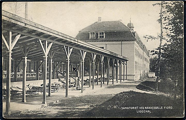 Sanatoriet ved Nakkebølle Fjord. Lillehal. J. J. N. no. 3916. 