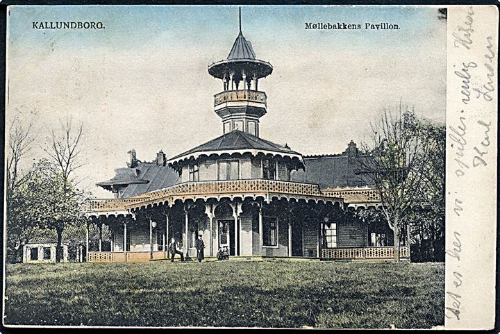 Kalundborg. Møllebakkens Pavillon. Peter Alstrups no. 963.