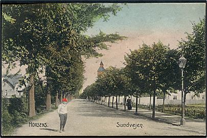 Horsens, Sundvejen. Stenders no. 9506.