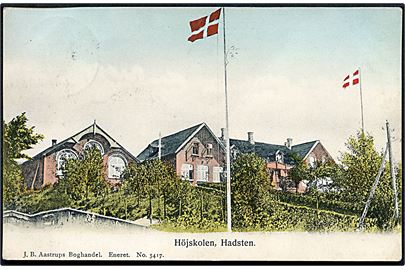 Hadsten, højskolen. J.B.Aastrup no. 5417.