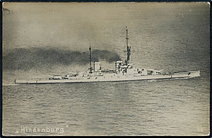 SMS Hindeburg, tysk slagskib. No. 16.