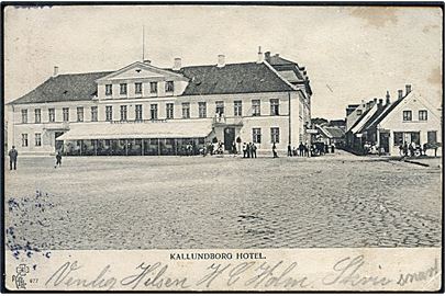Kalundborg Hotel. Peter Alstrups no. 977. 