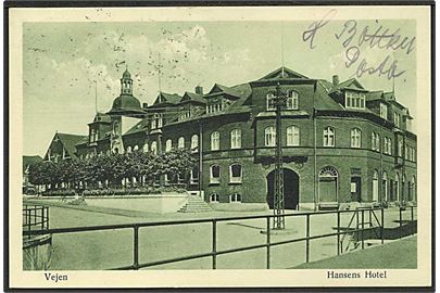 Hansens Hotel i Vejen. Skandinavisk Reproduktionsanstalt no. 67.