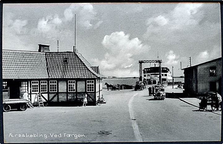 Ærøskøbing. Ved Færgen. Stenders no. 93712. 