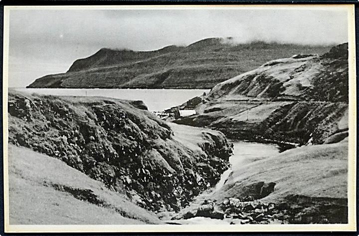 Færøerne. Leynar. Stenders no. 98164. 