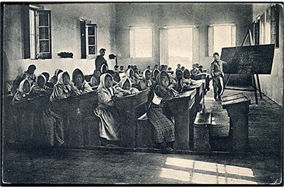 Missionsskole San Martin Norte, Chaco Santa Fecino. Sendt til Danmark 1911.