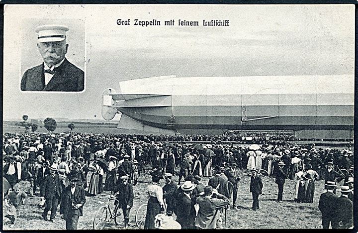 Graf Zeppelin og hans luftskib. G. Stilke no. 2558/1.