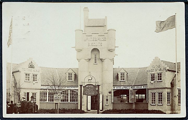 McVitie & Prices Biscuits fabrik. Anvendt Waltham Cross 1909.